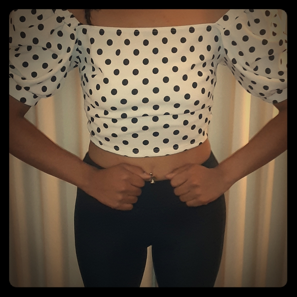 Charlotte Russe size M half shirt